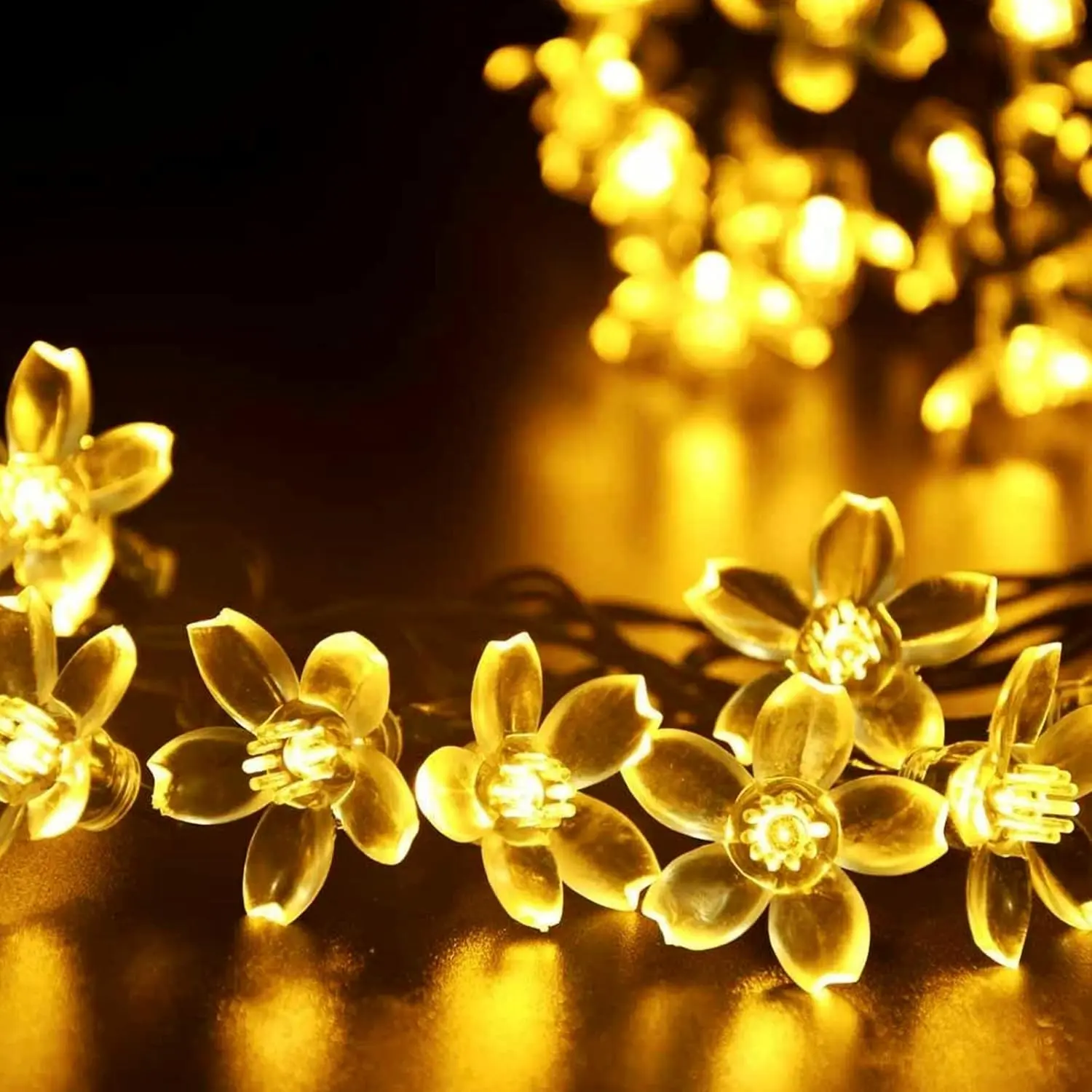 Indoor Decorative Flower String Lights, 33ft 100 LED Plug in Fairy Twinkle Cherry Blossom Floral Lamp for Bedroom Window Wall Ceiling Tree Hanging, Christmas Easter Birthday Decor (Warm White)fidget toys