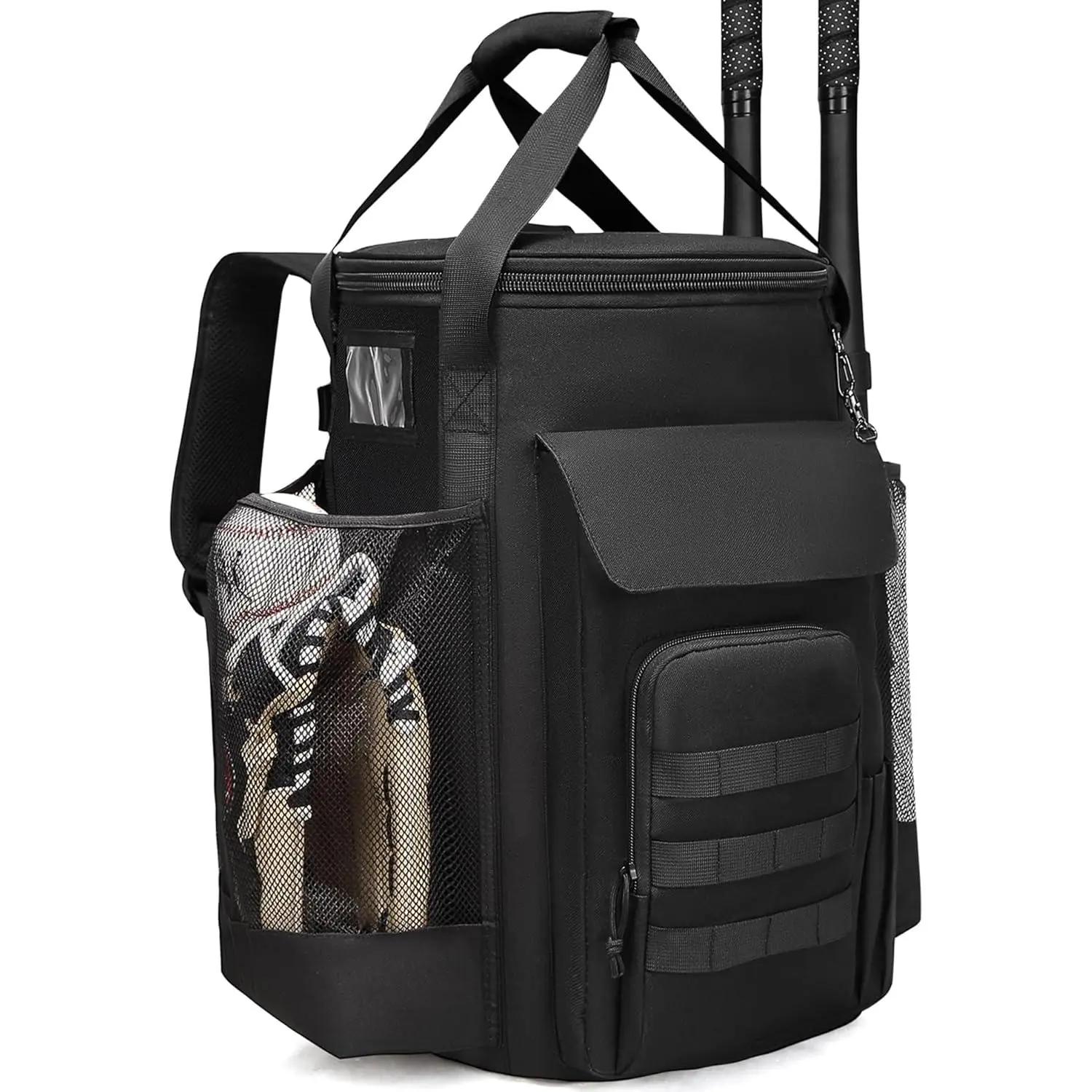 Baseball Bucket Bag, Softball Coaches Bags Fit 6 Gallon Buket, Baseball Coaching Accessories with Multiple Pockets