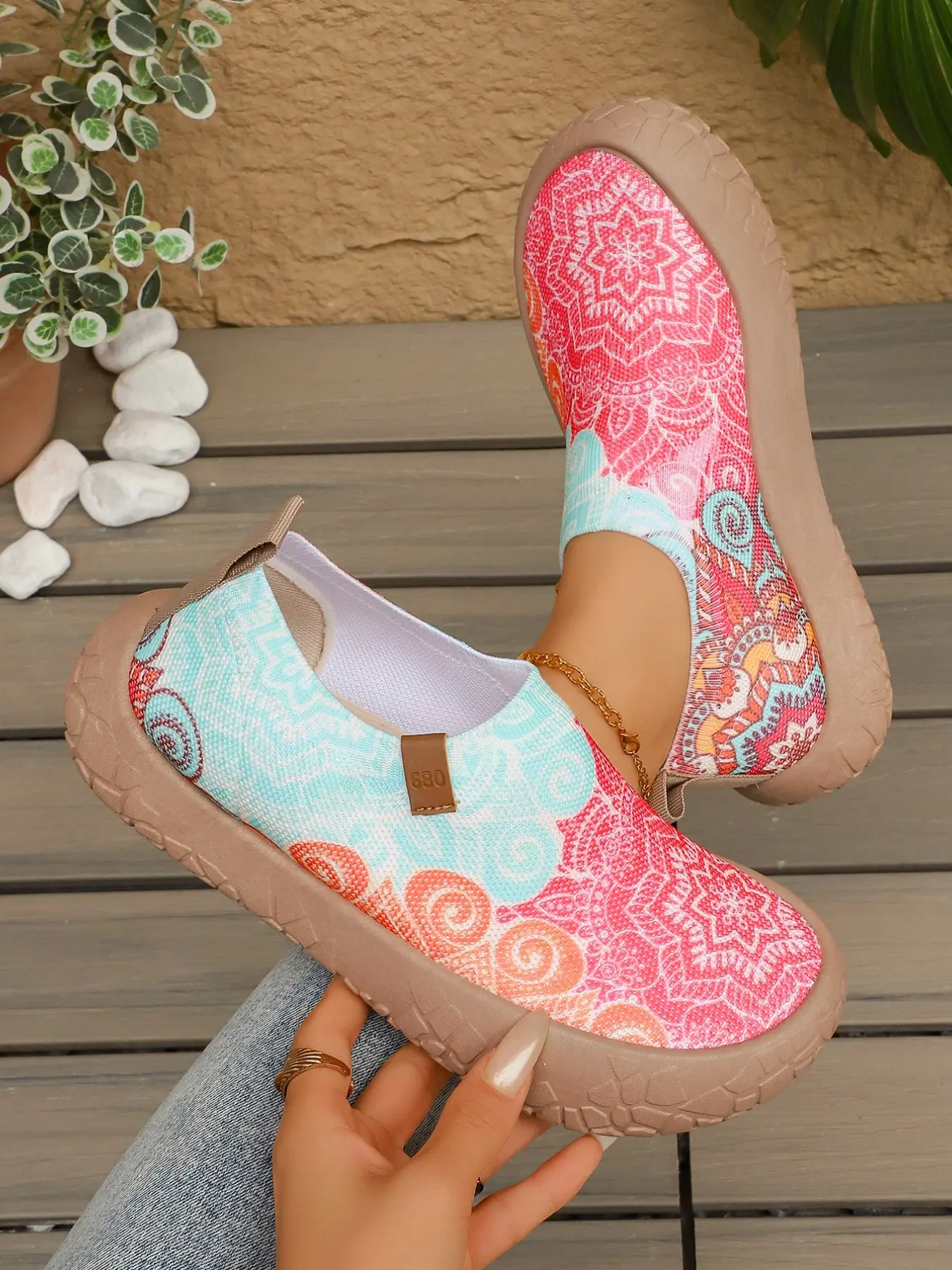 Barefoot Flats Shoes For Women Casual Lightweight Slip Ons Zero Drop Mesh Minimalist Cheerleading Shoes Walking Fashion Wide Toe Box Sneakers Lightweight Summer Athletic Sports Loafer, Footwear