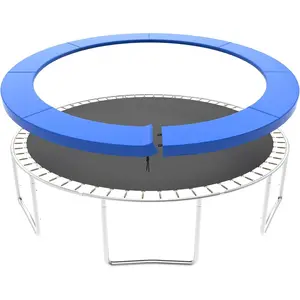 Trampoline Pad , 10/12/14/15/16FT Trampoline Spring Cover, No-Hole for Pole  Trampoline Safety Pad, Trampoline   & Accessories