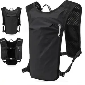 Breathable Cycling Backpack, Running Hiking Dual Shoulder Bag, Bike Off-Road Marathon Hydration Pack, Sports Vest