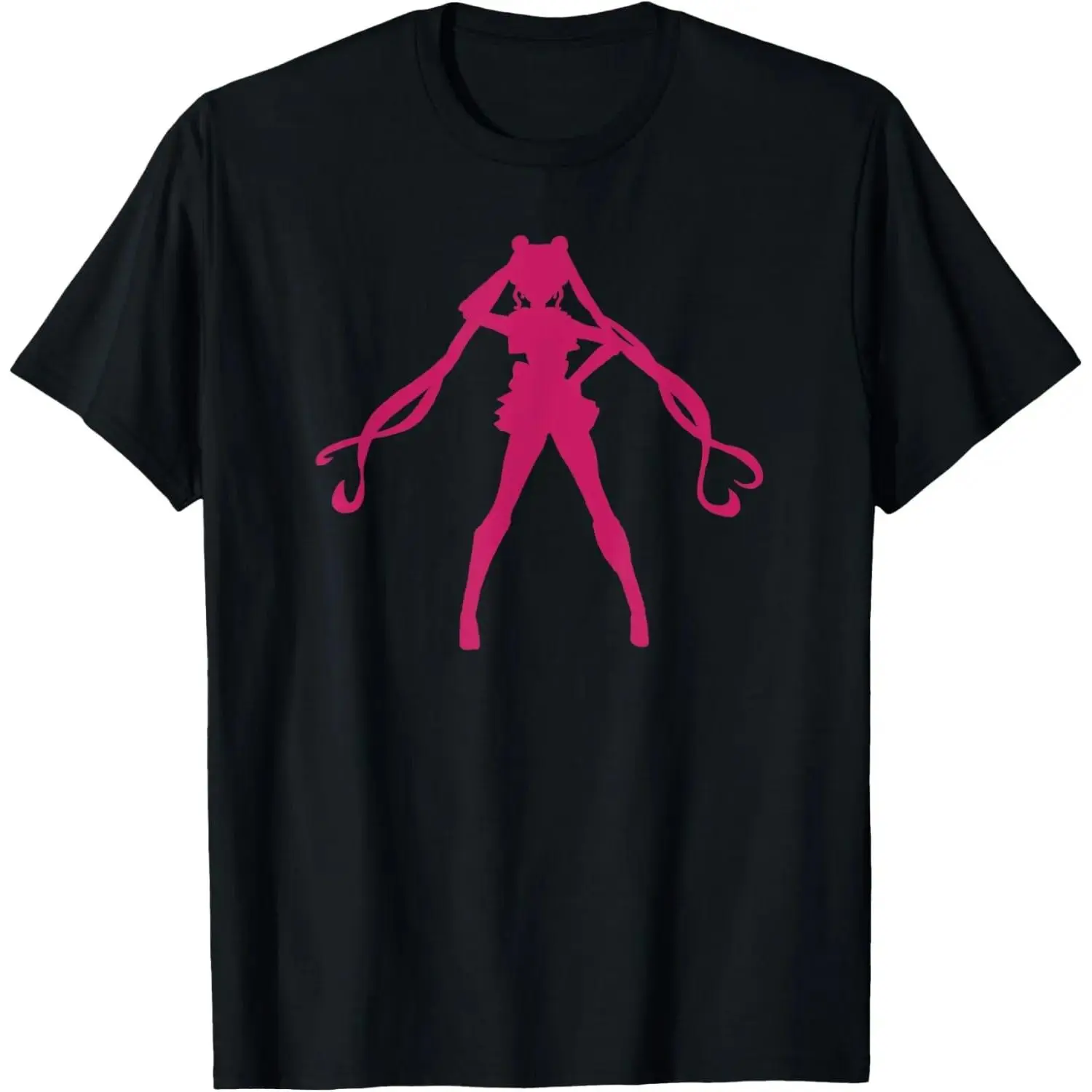 100% Cotton Crescent Moon Planet Sailor Astronomy Mom Anime Girl Fans T-Shirt