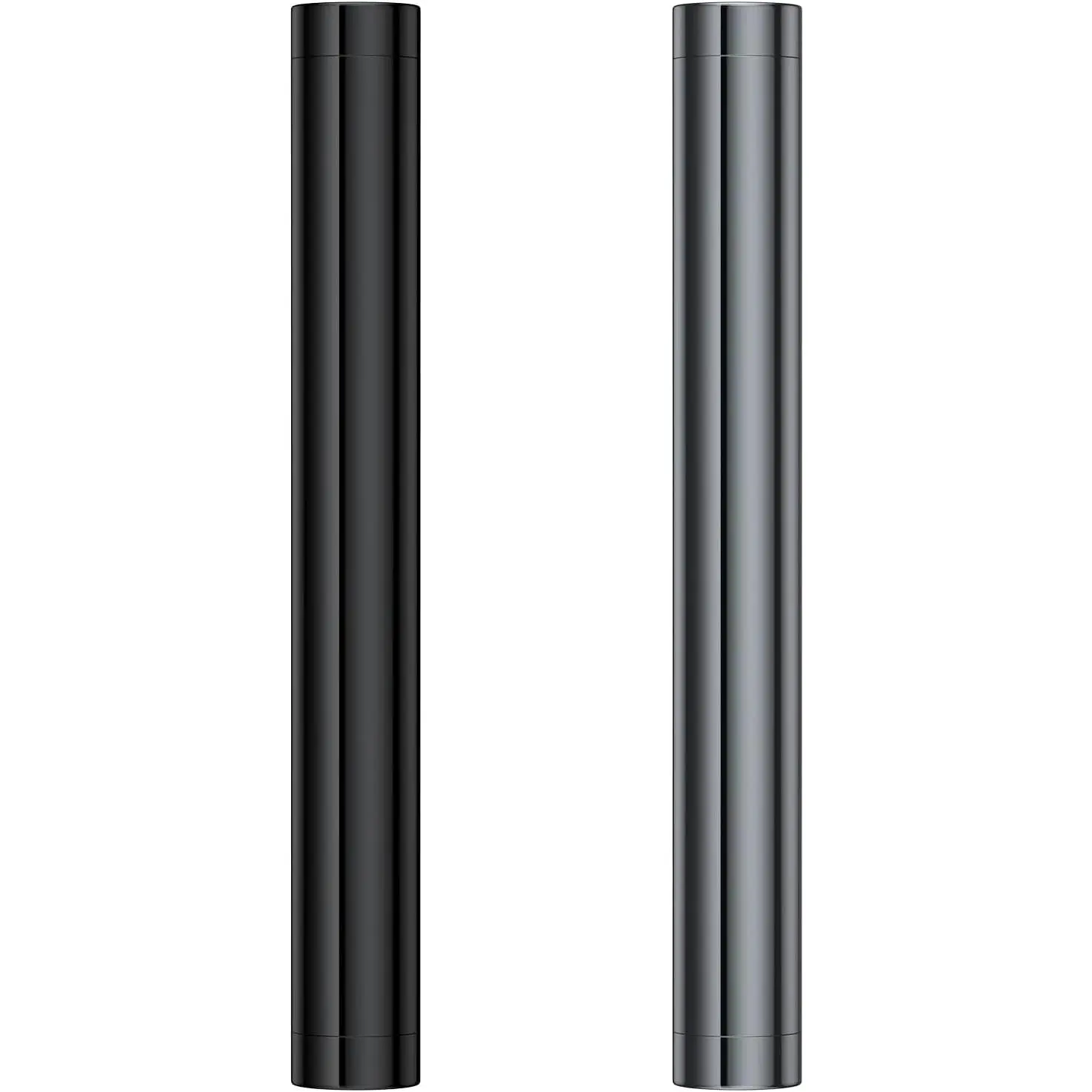 Metal Tube Container(2 Pack), Portable   Storage Tube Holder Case Travel Box Fit in Pocket Purse  for Traveling