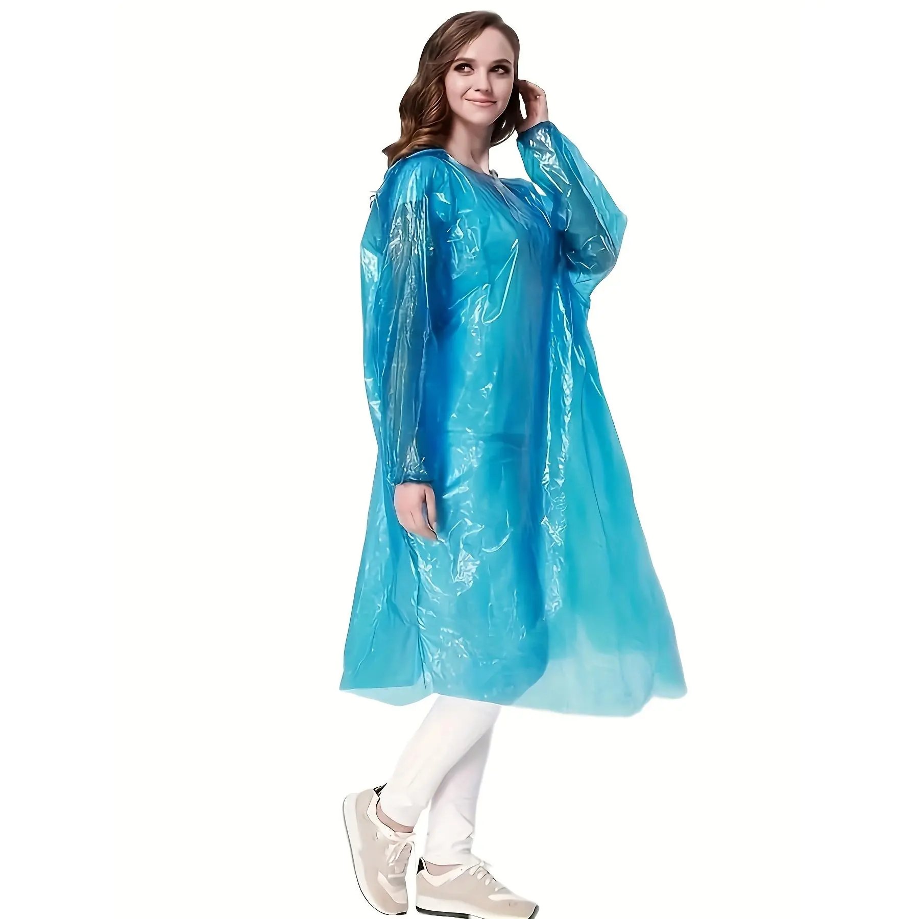 Disposable Card Raincoat Portable Heavy Long Raincoat Adult Raincoat Compression Raincoat Disposable Raincoat