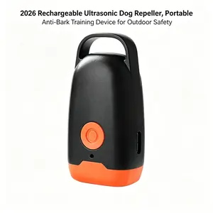 2026 Upgraded Anti Barking Device for Dogs, Ultrasonic Dog Bark Deterrent, Dog Bark Deterrent Devices, Best Anti-Barking Device, 3 Modes & LED Light Portable Indoor & Outdoor