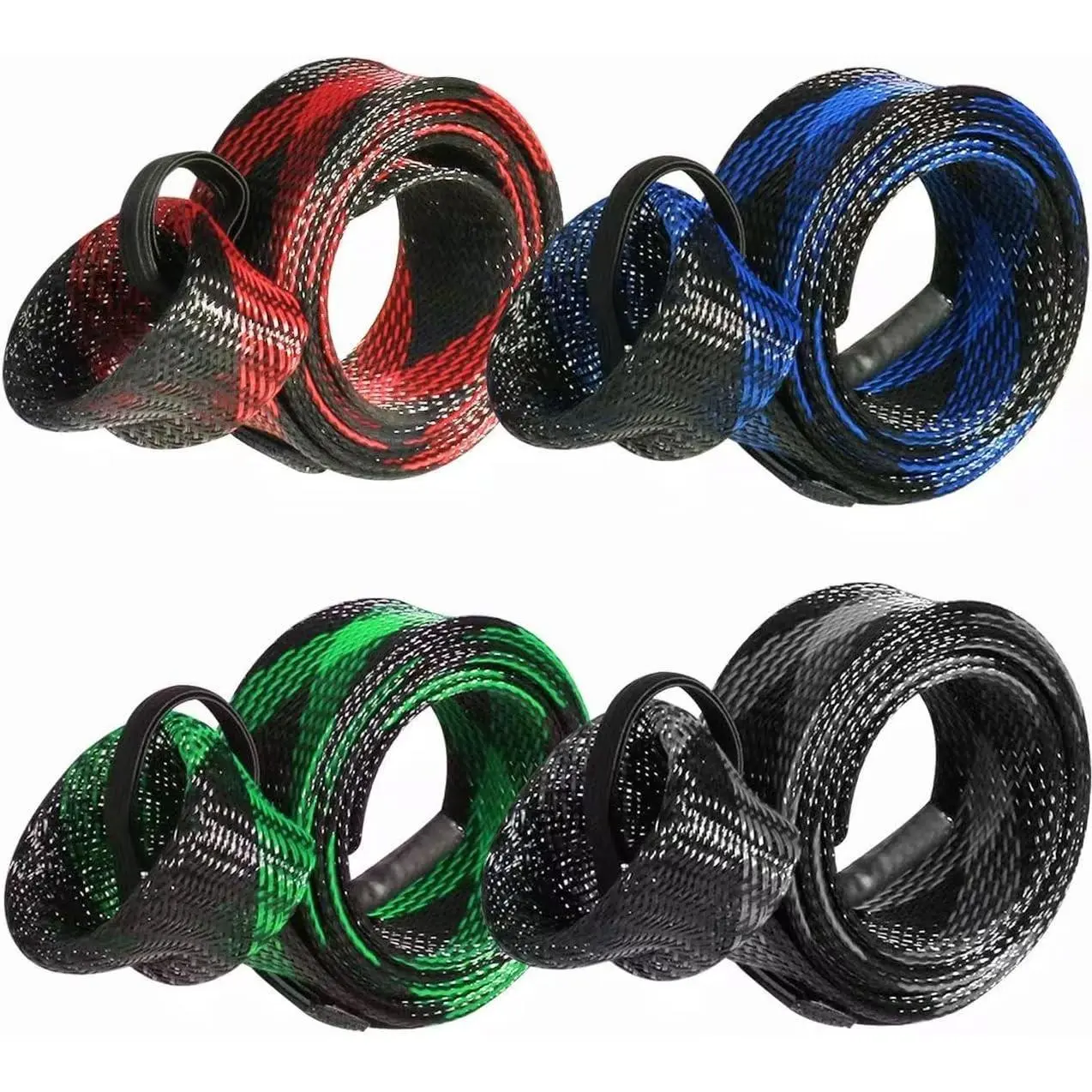 Fishing Rod Sleeve Rod Socks and Covers Fishing Rod Protector Pole Protection Covers for Fishing Poles (4-Pack)