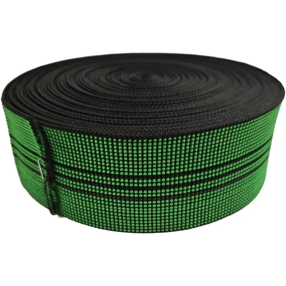 High Elasticity Latex Rubber Upholstery Webbing - 2" Width Chair Repair Material, Stretchy Spring Alternative for DIY Users, Furniture Repair Elasbelt (10m/32ft), Webbing Strap