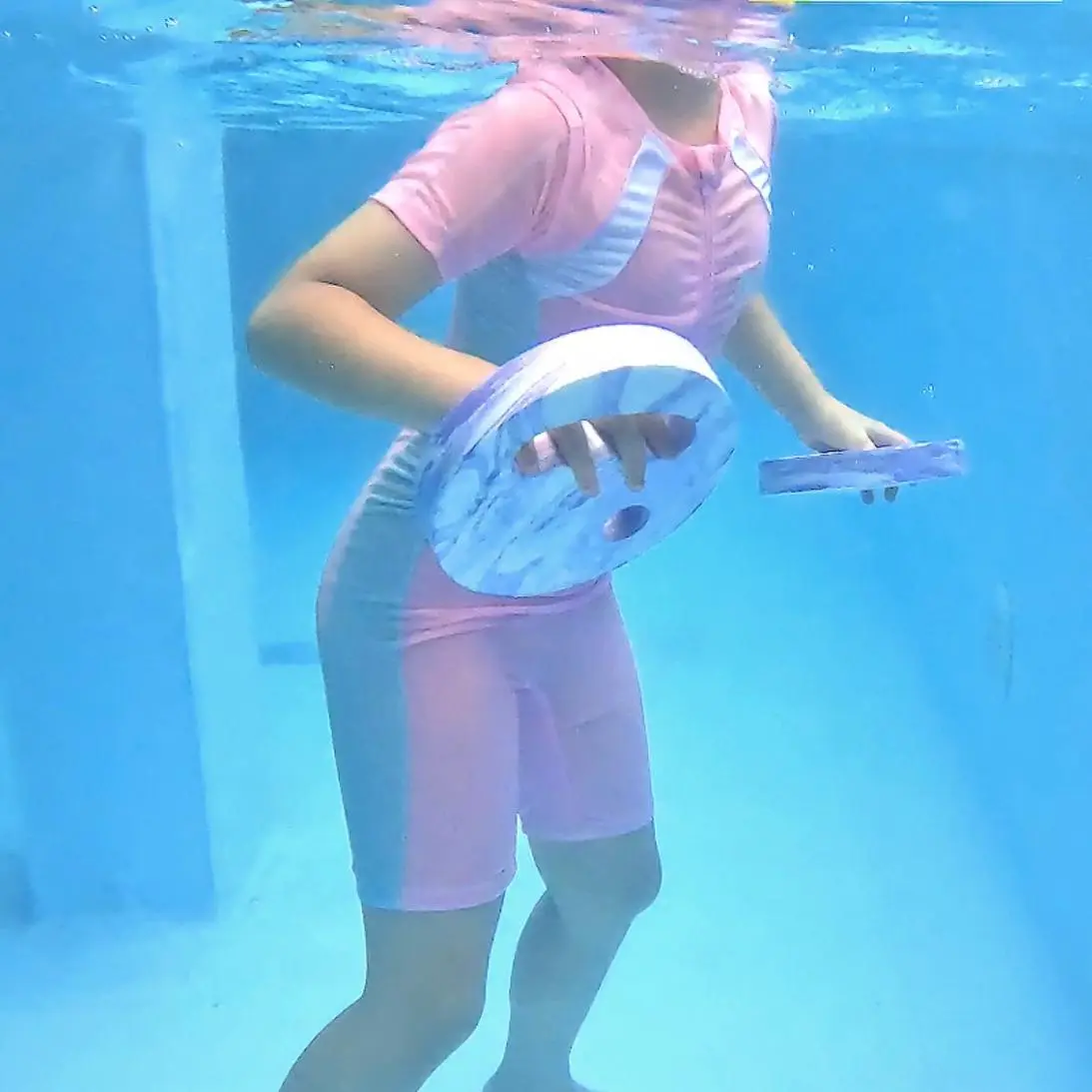 High-Density EVA Foam Handheld Buoyancy Board, Adult Swimming Kickboard, Aquatic Workouts Fitness Gear for Pool Aerobics Training