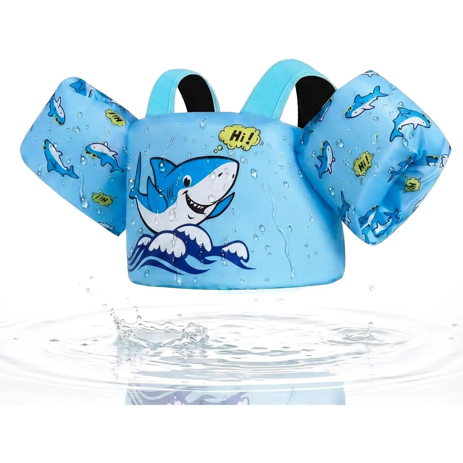 Gogokids Puddle Float Jumper 24-66 Pounds, Toddler Swim Vest Kids Floaties