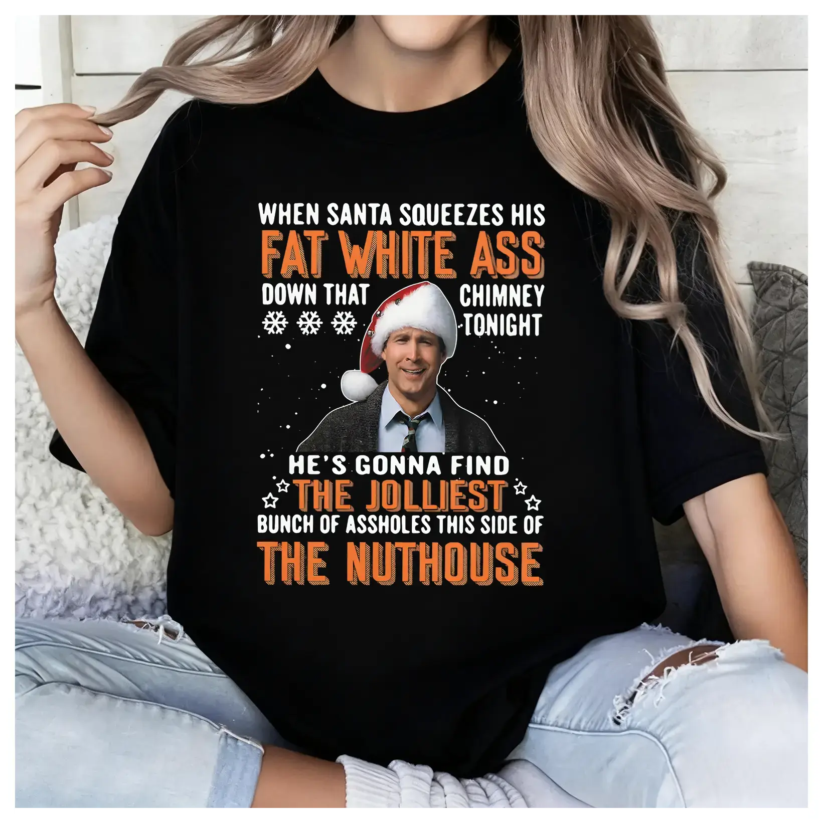 Delivered after Christmas-National Lampoon's Christmas Vacation T-Shirt, Funny Movie Quot for Xmas, Classic Movie Character Shirt for Fan