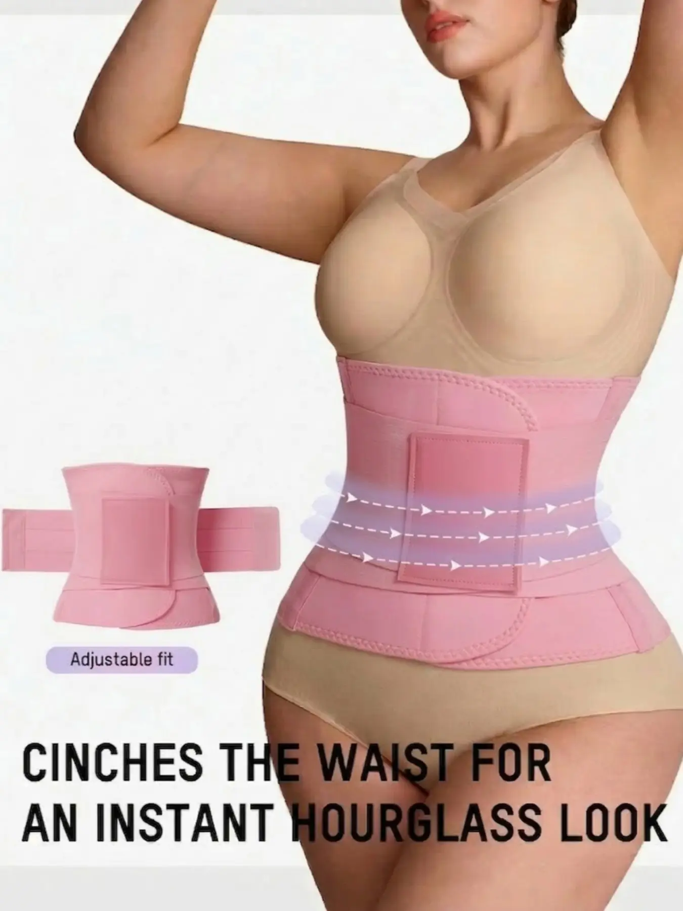 1 Count Women's Underwear Neoprene 7-Bone Waist Trainer, Breathable Sports Shapewear Belt, Fajas, Comfortable Waist Support, Tummy Control  Waist Cincher, Tight-Fitting Body Shape Corset, Enhanced Lumbar Back Support, Ideal for Fitness & Sports
