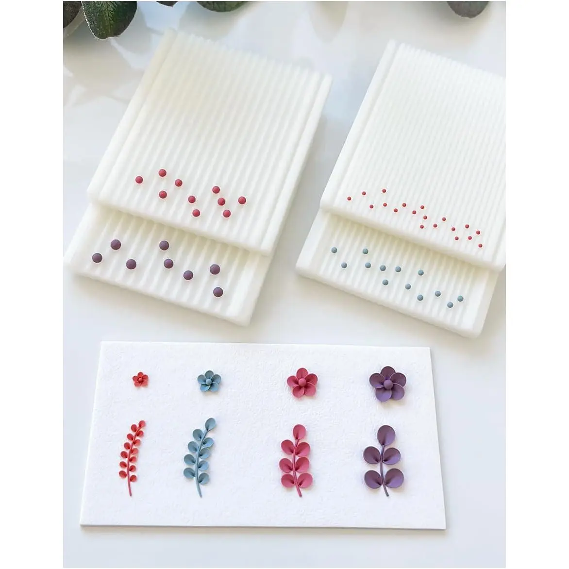 4 Sizes Polymer Clay Bead Roller, Polymer Clay Bead Maker, Bead Molds for Clay, Practical Polymer Clay Tool for Handmade DIY Craft