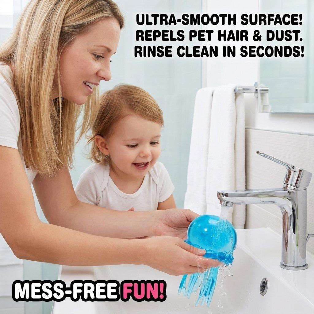 3pcs Squeeze Stress Ball & Ice Squeeze Cube, Sensory Fidget Toys for Anxiety and Stress Relief