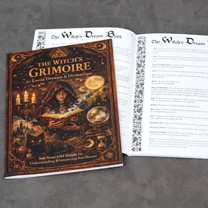 Witch's Dream Book: 300-Year-Old Grimoire for Lucid Dreams, Spiritual & Magic Interpretations 47 Pages the Meanings of Dreams from a to Z Dreams Were Regarded as Clear Messages from the Occult Realms Meant to Be Interpreted by the Dreamer