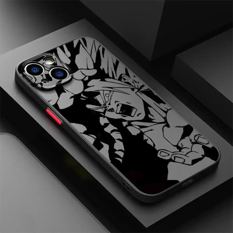 Gogeta DragonS BallS Case for iPhone 17,16,15,14,13,12,11,Pro,Max,Plus Phone Cover Black Edge