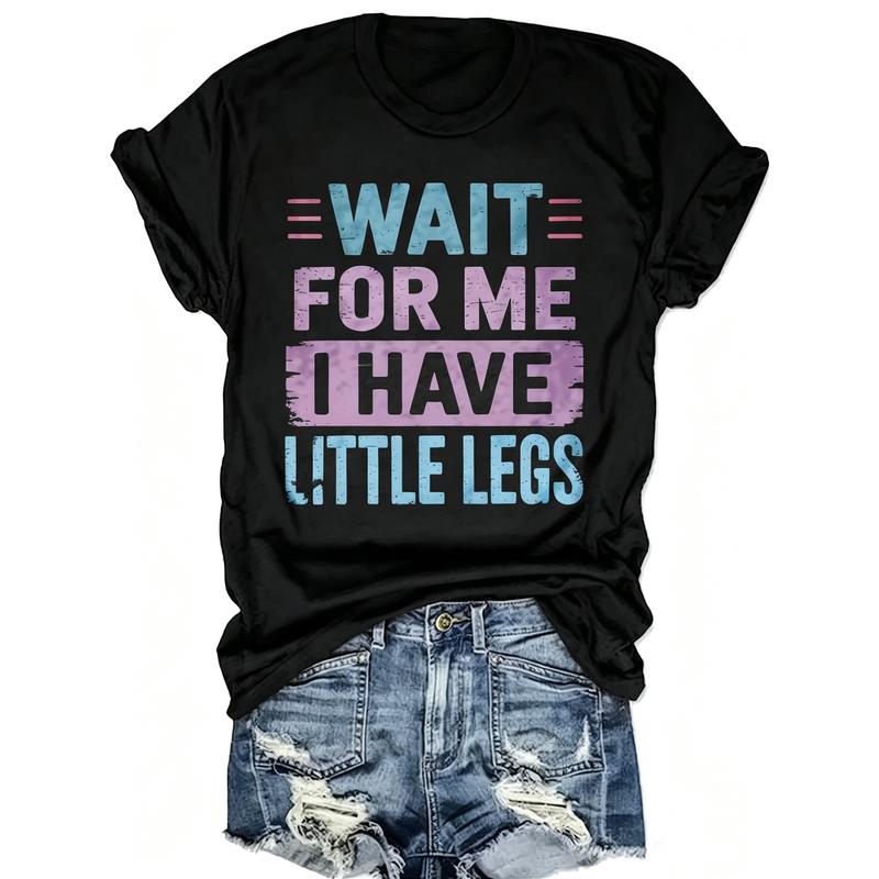(Fashion Item) Men's T-shirt, Featuring a Bold Slogan and Creative Graphics. Comfortable and Versatile, Made of Pure Cotton, Breathable, Suitable for Summer, and Machine Washable.