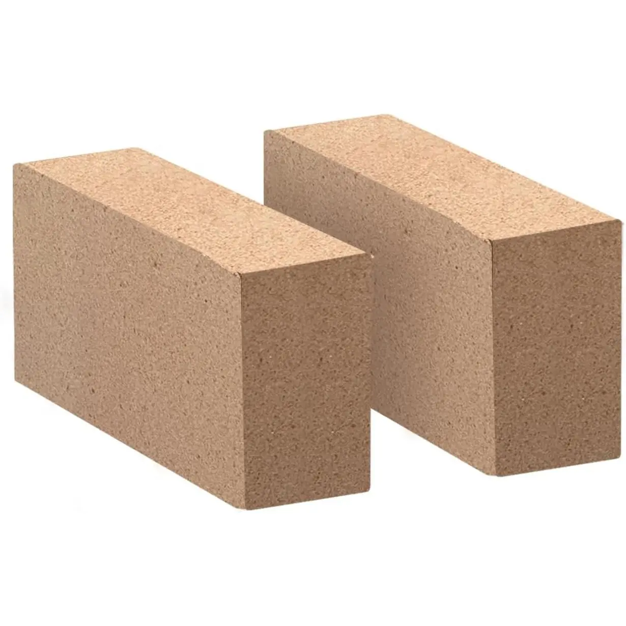 Fire Bricks, Food Grade Woodstove Firebricks, 3000F, Size 9″ x 4-1/2″ x 2-1/2″, Insulating Fire Bricks, 2.5" Thick Clay Firebricks Replacement for Wood Stoves, Fireplaces, Fire Pit, Kiln, Pizza Oven