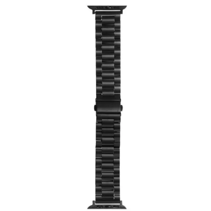 1PC Sanzhu stainless steel watchband, Smart Watch Straps, Smart Watch Accessories, compatible with Apple Watch 38/40/41/42/44/45/46/49mm, suitable for Apple Watch Series Ultra/SE/10/9/8/7/6/5/4, unisex (band only, no watch/case)