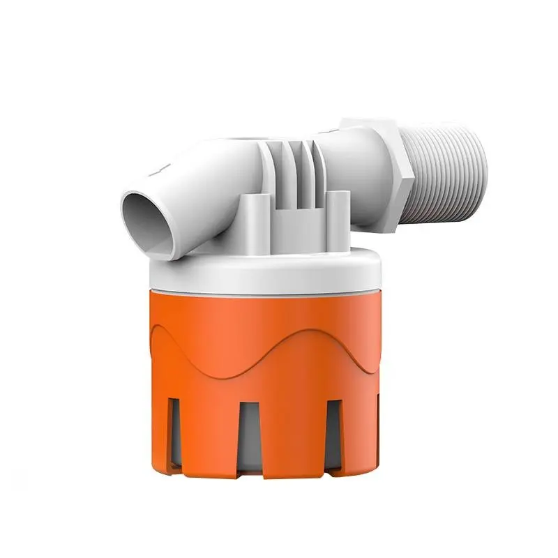 Float Valve 2/1inch Side Inlet, Automatic Water Level Control for Home Tanks and Sinks, Self-Stop Valve with Filter and Ptfe Tape Included