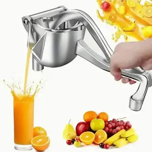 Hand Juicer Squeezer - Aluminum Manual Press Juicer  for Efficient Juice Extraction of Pomegranates Citrus & More, Durable Compact Easy to Use & Clean Manual Citrus Juicer.