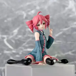 Teto Figure 9.5cm Spiral Twin Ponytail Utau Virtual Singer Box Desktop Mini Decorative Gift Collectibles