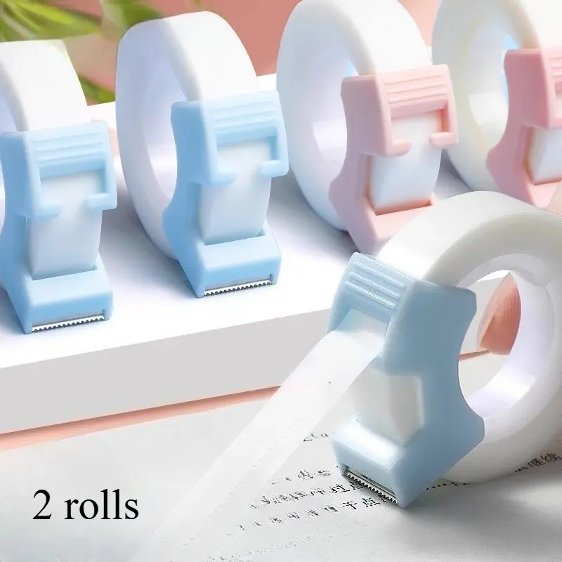 Invisible Stationery Tape Set Tape Correction to Copy Mistakes, Copy Questions, Organize and Repair Photos, Tear Tape by Hand