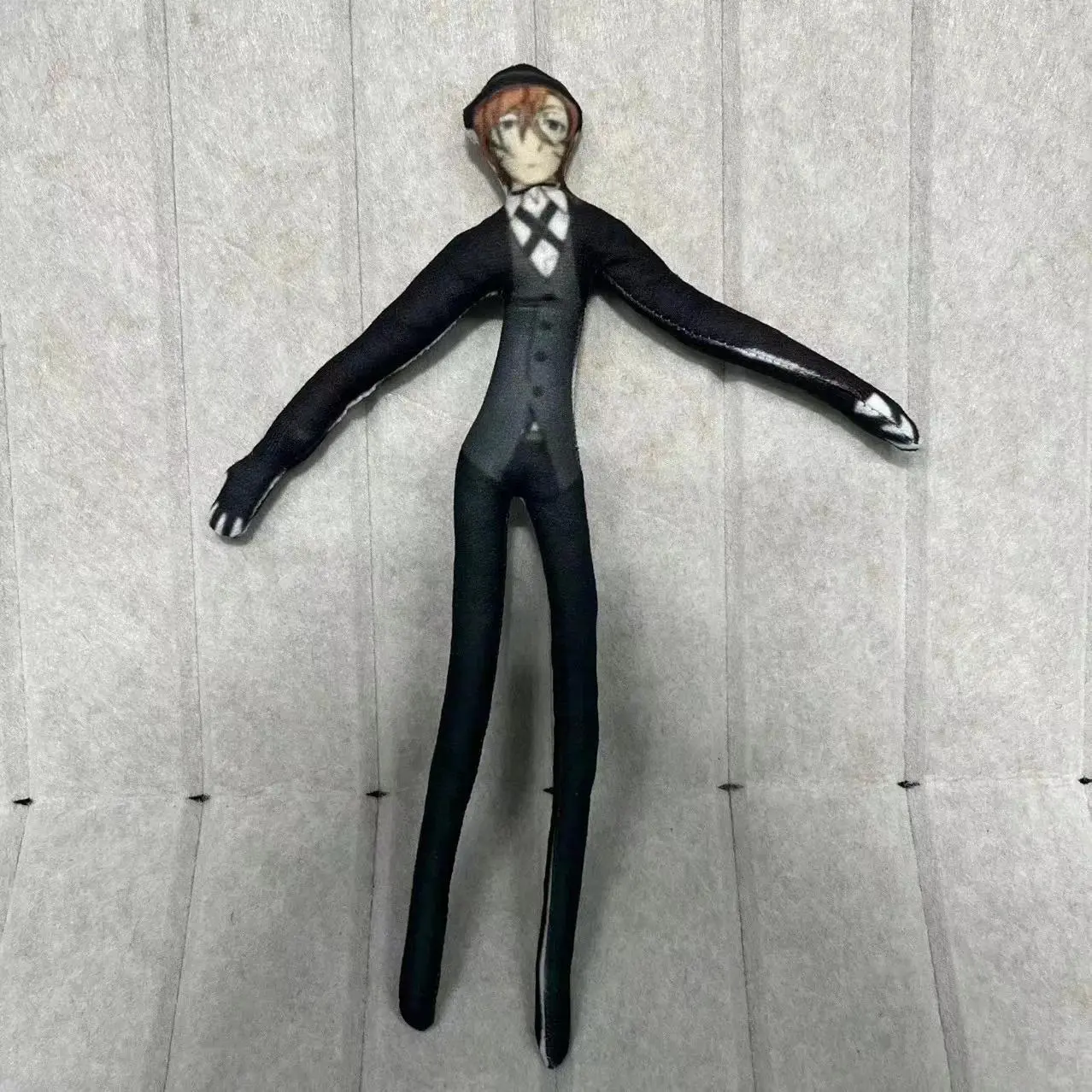 Anime Dazai Osamu Nakajima Atsushi Edogawa Rampo Cosplay Plush Cotton Doll Slender Twistable Shape Room Decoration Festival Gift