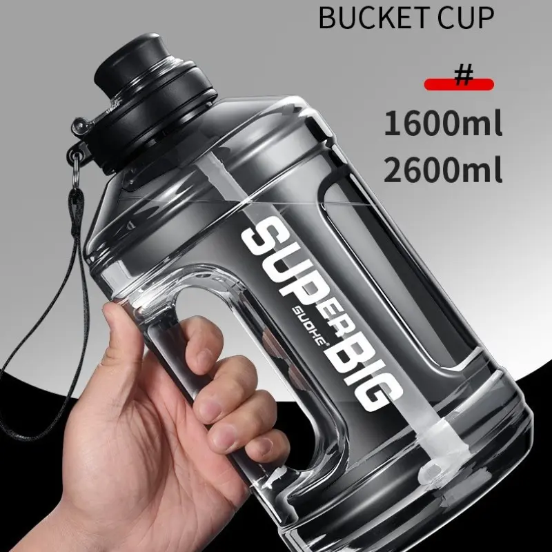 Super Big Large Capacity Water Bottle for Gym, All Day Hydration, Ideal for Sports & Fitness, Durable Design, 54oz, 88oz