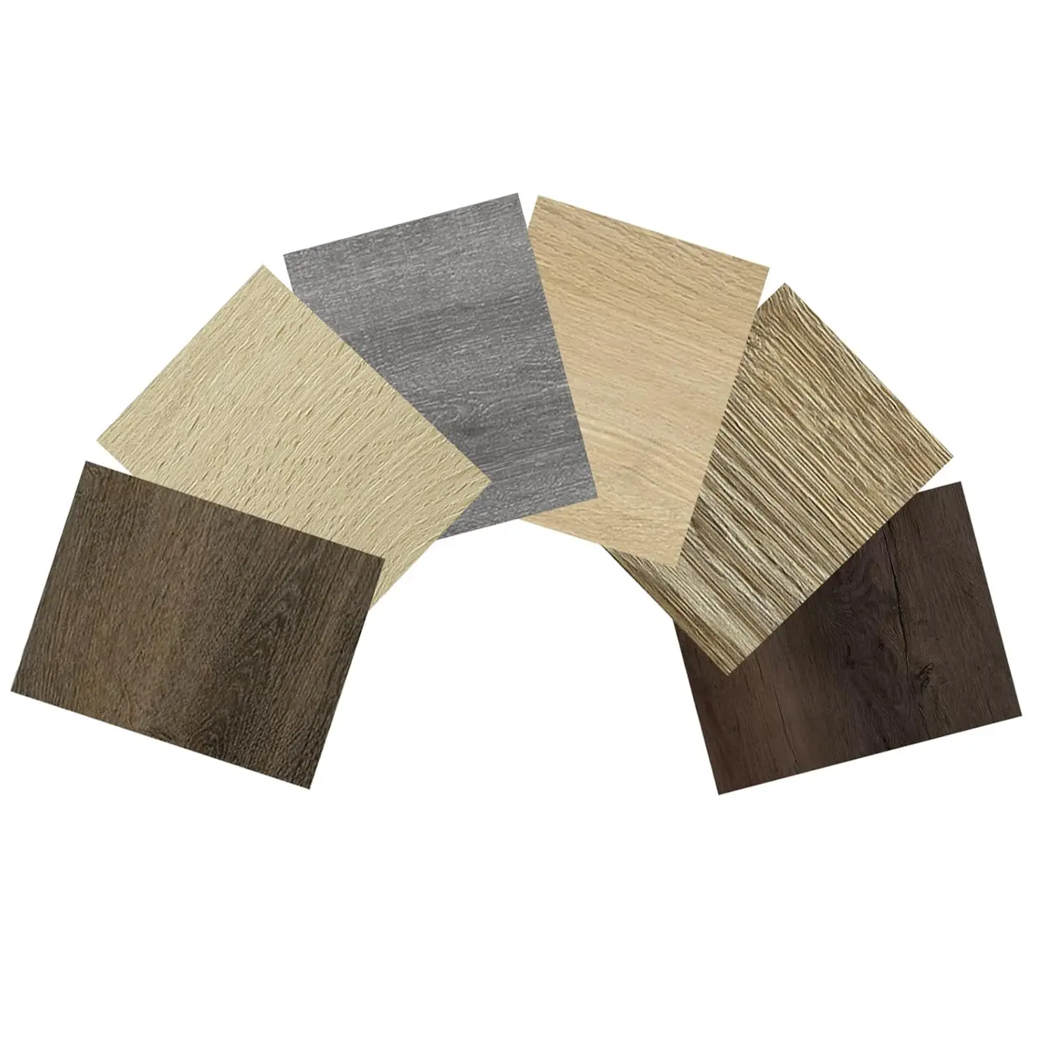 6-Pack Peel and Stick Floor Tile, Long Vinyl Flooring, 1.5mm Thick  Renter Friendly Self Adhesive Vinyl Plank Flooring for Bedroom RV Kitchen (Sample)