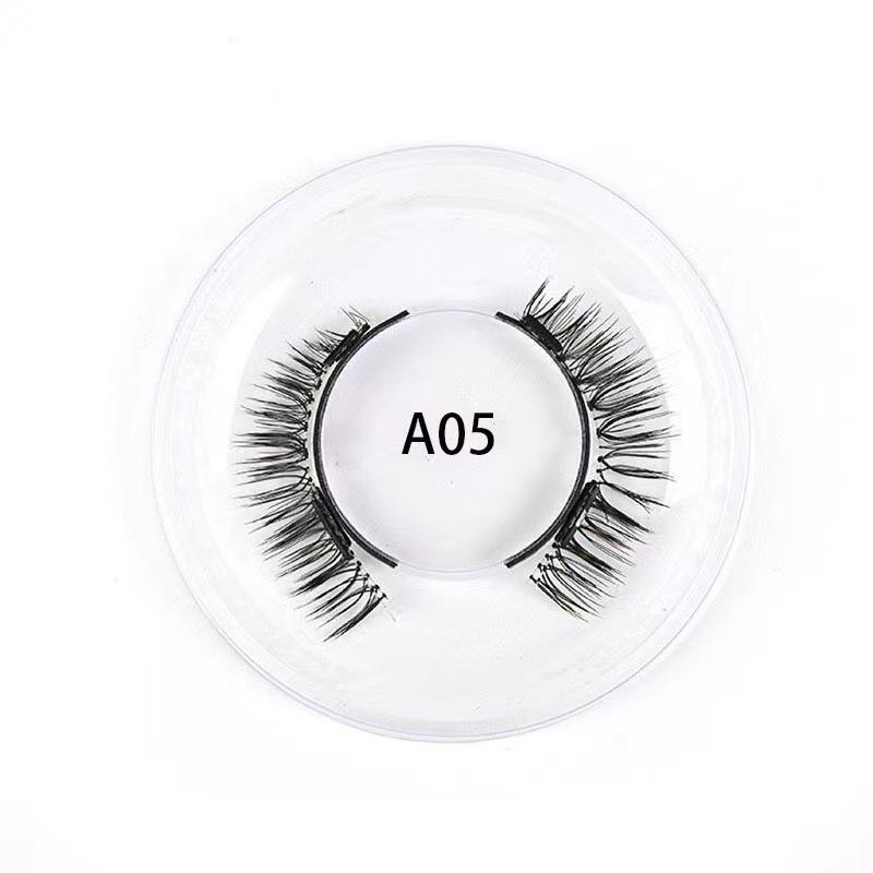 Reusable Magnetic Eyelashes No Glue Needed Magnetic Lash Kit with Clips Easy Application False Eyelashes for Beginners