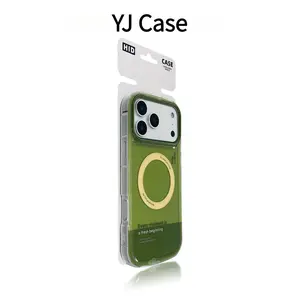 Oval Color-Blocking Phone Case - Trendy, High-End, Innovative Protective Cover for iPhone 17 Pro Max, 16 Pro Max, 15