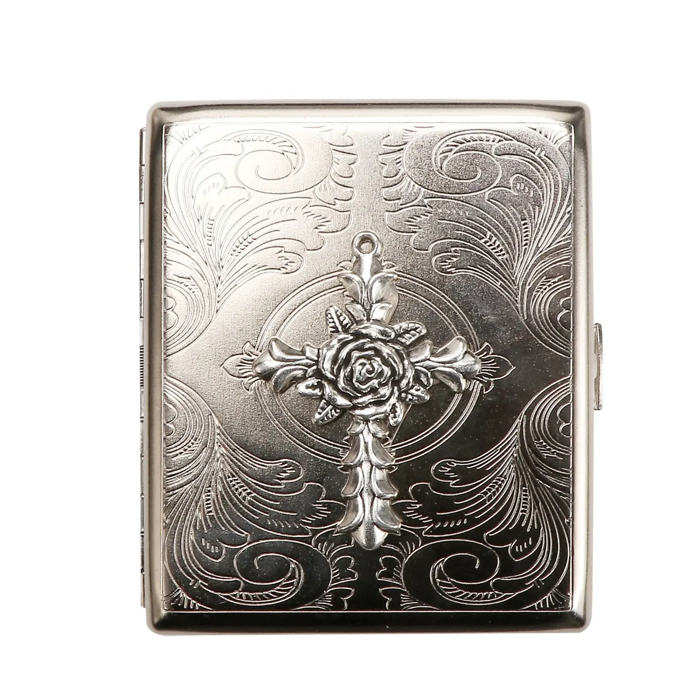 Rectangular Metal Canister, Butter Dessert Container, Jewelry Storage Box, Decorative Box, Vintage Small Metal Jar, Portable Storage Box