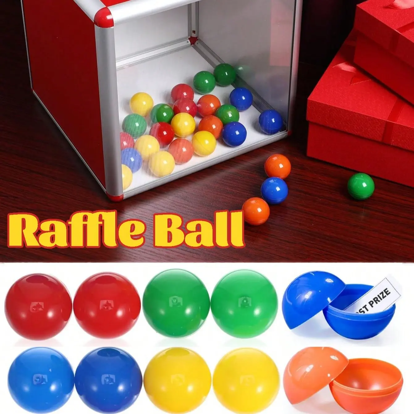 10/30 Pack 1.18 Inch Lottery Balls Plastic Capsules, Multiple Colors, Ideal for Raffles, Party Games, Bingo, Prize Distribution, Birthday Parties, Events