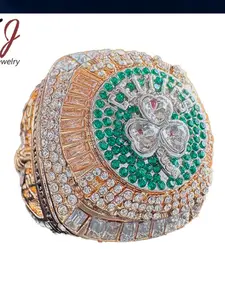 Celtic Champion Ring Souvenir, Player Ring for All Seasons, Sporty Style, Alloy Material, Perfect Gift for Holidays and Birthdays