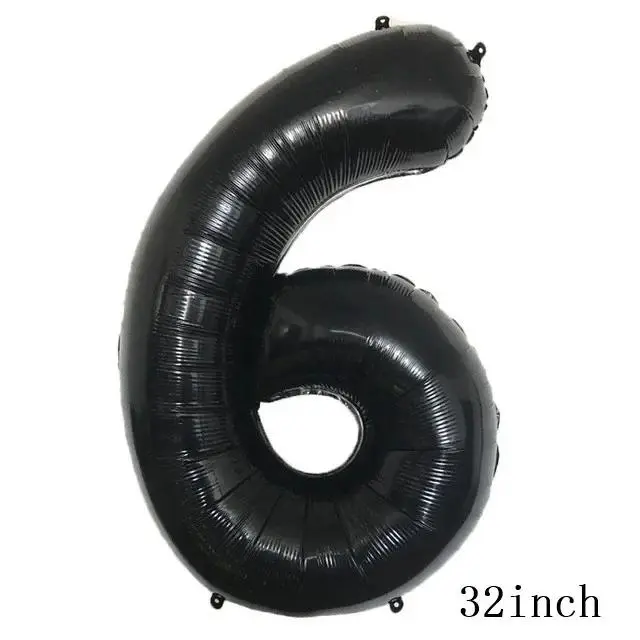 1pcs 32inch Number-6