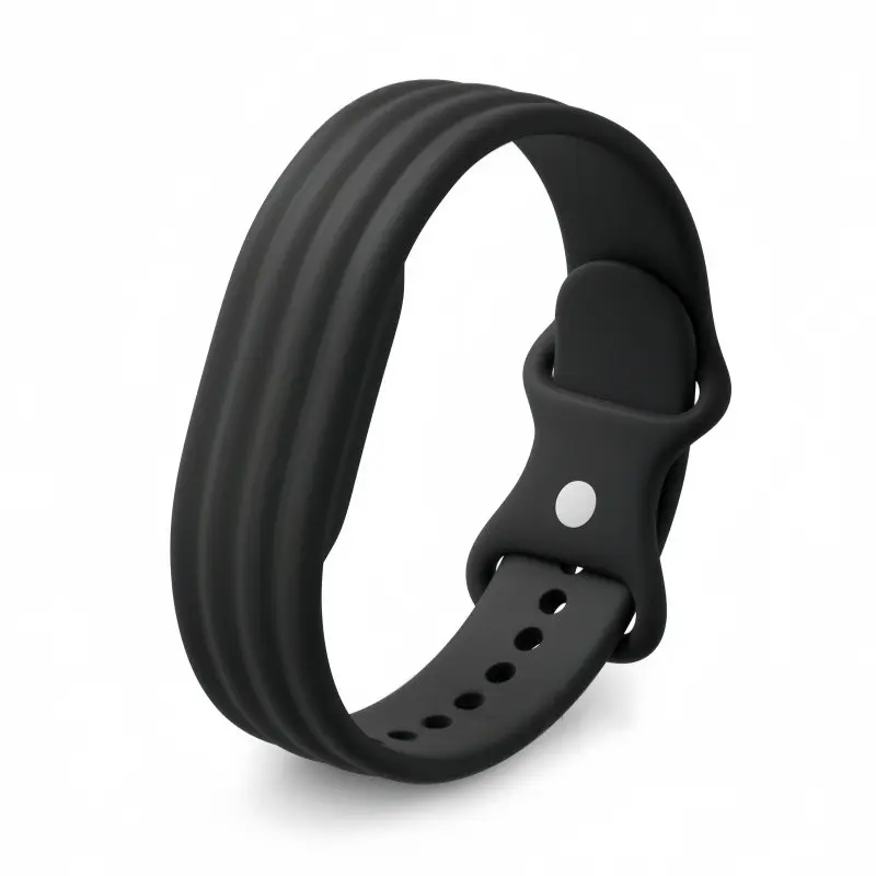 Silicone Loop Sports Watch Strap for Google Fitbit Air Rubber Bracelet Breathable Band Wristband Correa Replacement Wearable Tech Accessories Smartwatch Replacement Straps