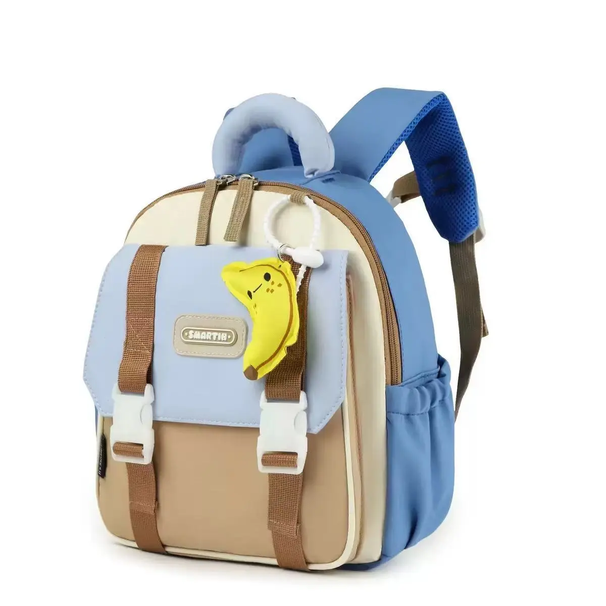 1pc Personalized Embroidery Custom Name Cute Casual Children's Backpack, Kindergarten Backpack, Suitable for Boys and Girls Aged 3-7, Perfect for Birthdays/back to School/parties/outings/Christmas and New Year Gifts, Font and Font Color Random