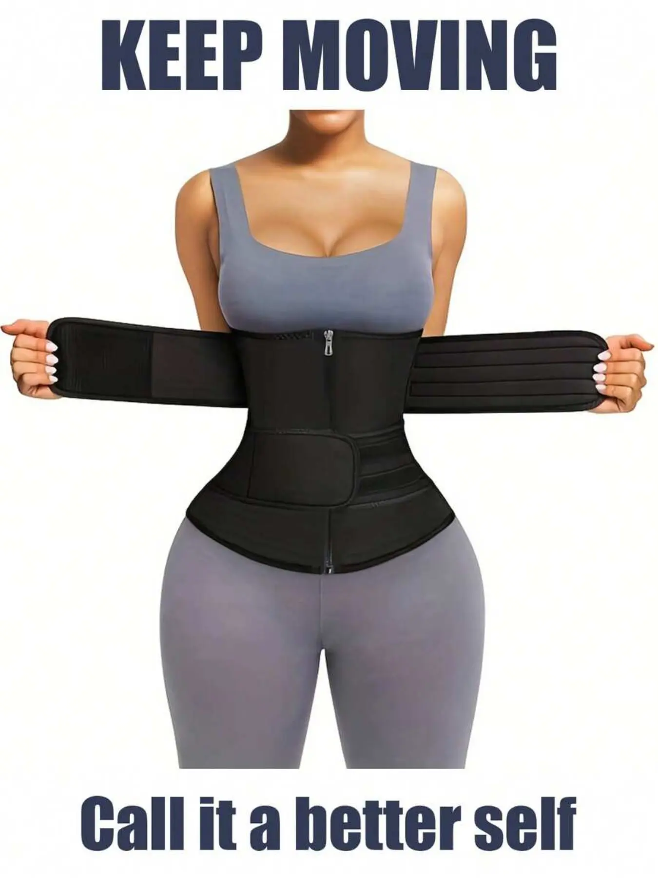 Women's Waist Training Device, Shaping Corset, Abdominal Control Slimming, Firm Tummy Control, Latex Dual Training Belt, Body Shaping Clothing, Sporty Design, Fitness