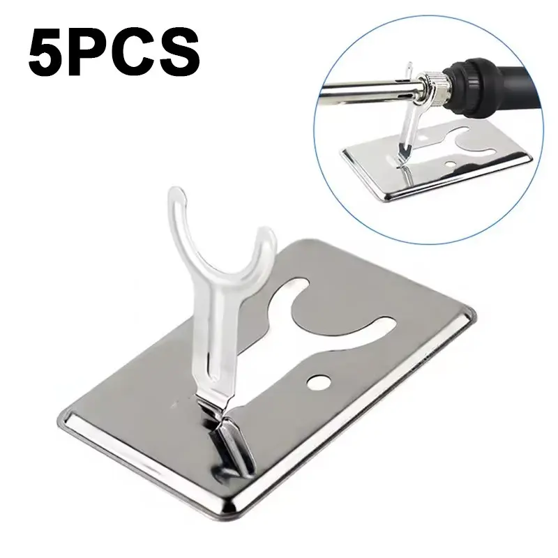 5-Pack Y-Type Soldering Iron Stands, Simple Placement Holder, Welding Repair Tools, Essential for DIY and Professional Use