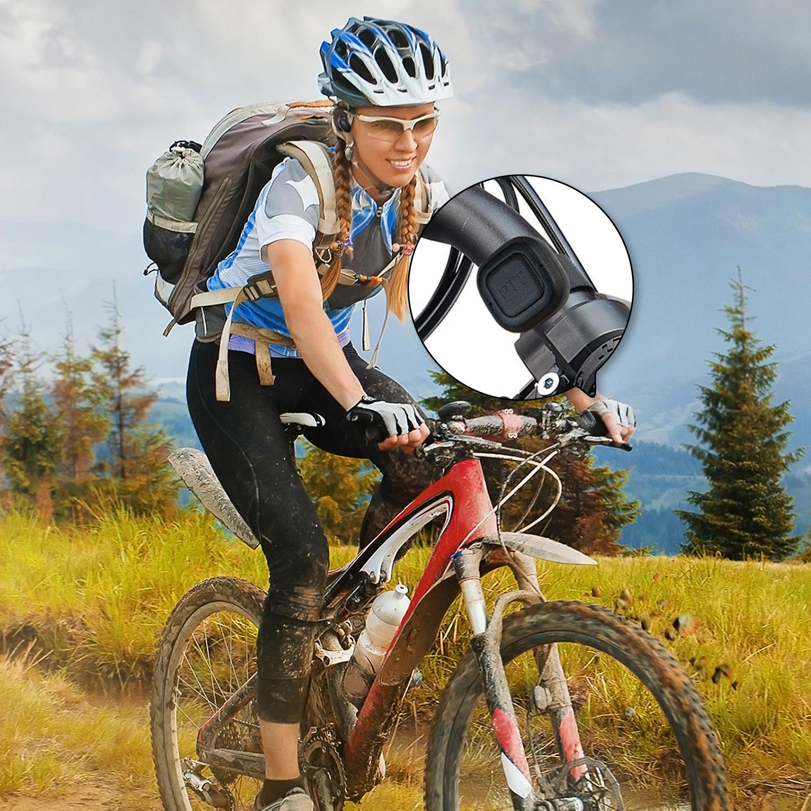 TIDRADIO Wireless PTT (New) Pushbuttons for Phone APP Replaceable Wireless ProgrammerAdaptable to many models UV-5R