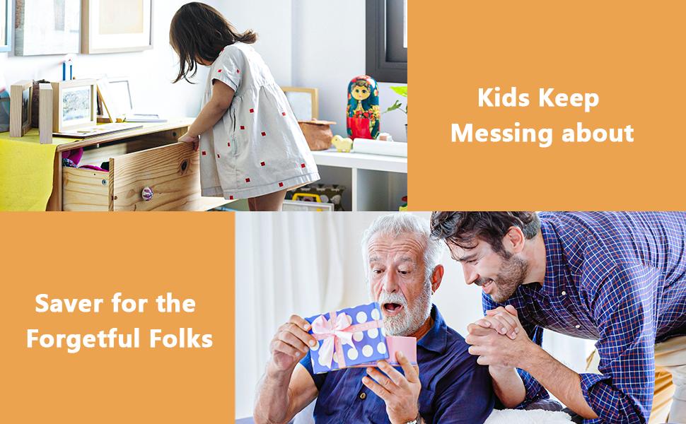 Lost Remote Finder, Remote Control Finder Locator with LED Light |     131ft RC Range Key Finder Locator Making Noise, Find My Keys Device with 4 Remote Retriever Tags |     Key Tracker, Keychain Key Finder