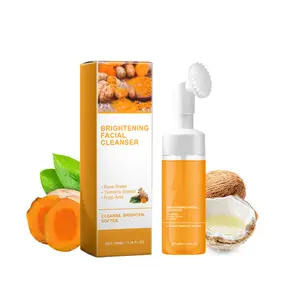 Hoygi 100ml Turmeric Facial Cleanser for Deep and Gentle Cleansing, with Rich Creamy Foam, For All Skin Type