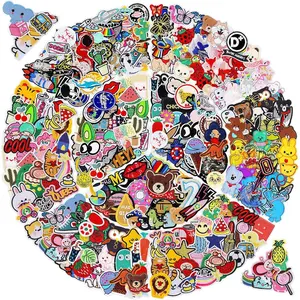 NICEVINYL Iron on Patches for Clothing: 100Pcs Random Assorted Styles Funny Patch Repair Embroidered Appliques for Clothes Sew on/Iron on Jackets Backpacks Hat Dress Fabric for DIY Accessories