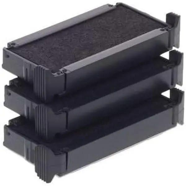 Ink  6/4911 - Pack of 3 Color Black | Clean And Easy , Consistent Impressions, High-Capacity Performance, Leak-Resistant Design,  Installation