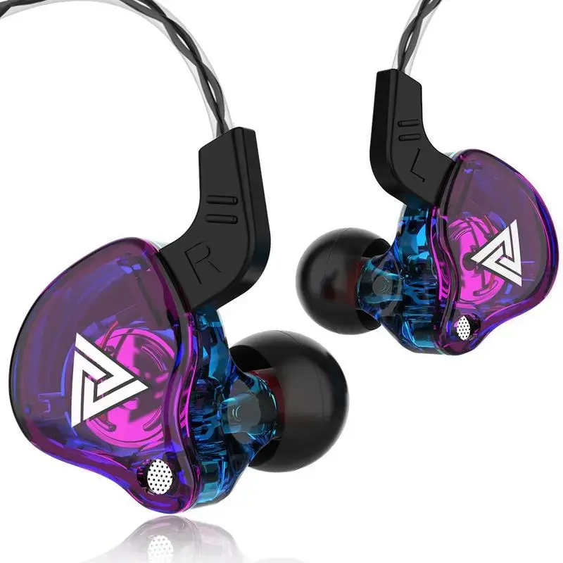 AK6 Wired In-ear Audio Gaming Earbuds with Microphone, HiFi Heavy Bass, Noise Cancellation for Esports & Live Streaming