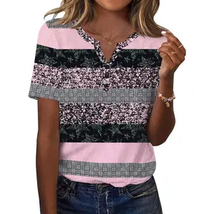 Womens Summer Tops Casual Short Sleeve V Neck Shirts Business Dressy Work Blouses
