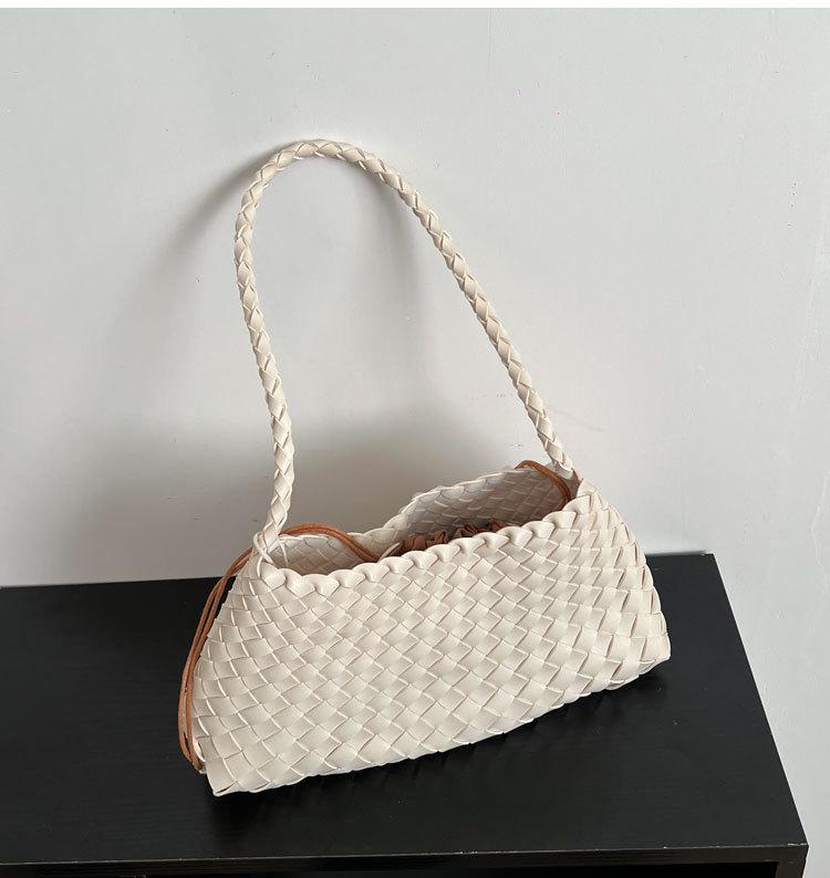MLS6253 Hand-woven Underarm Bags for Women 2025 New Retro Portable Shoulder Bags Big and Small Bags