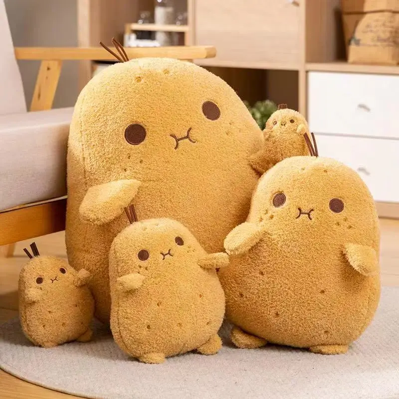 15/23/33 CM Cute Potato Doll Simulation Plush Toy Handmade Doll Cartoon Anime Cute Pillow Cushion Home Decoration Children's Bir