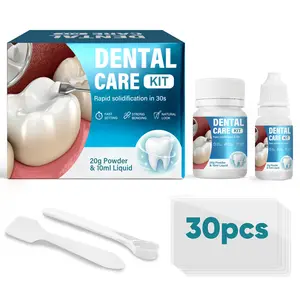 Dental Repair Kit at Home – Fast Temporary Cement for Restoring Broken Teeth, Fillings, Crowns & Bridges – Strong & Easy-to-Use Tooth Repair Solution