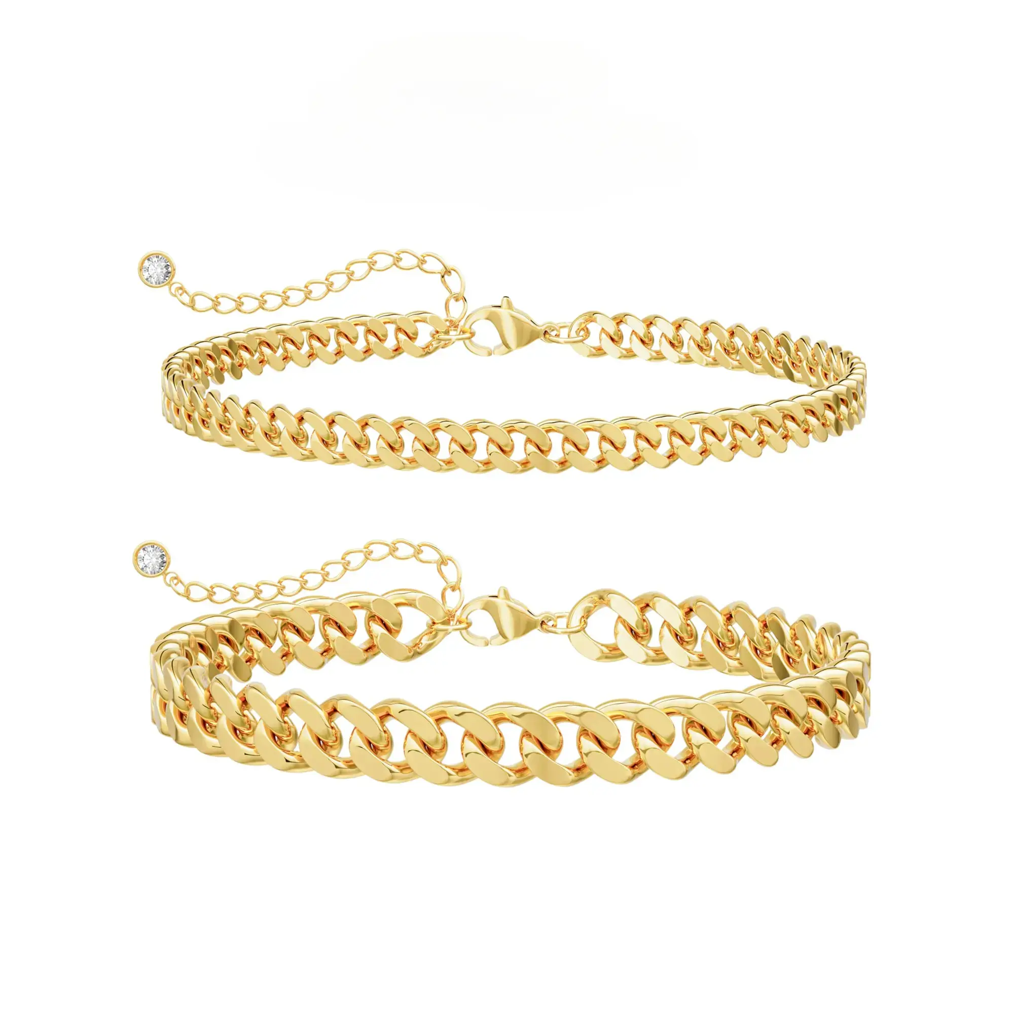 Ankle Bracelets For Women Waterproof Chunky Cuban Link Chain Trendy Large Layer Anklet Set Jewelry Gift for fashion For Summer Jewellery dealsforyoudays Jewlery anklet For Valentine's Day gifts summerwins